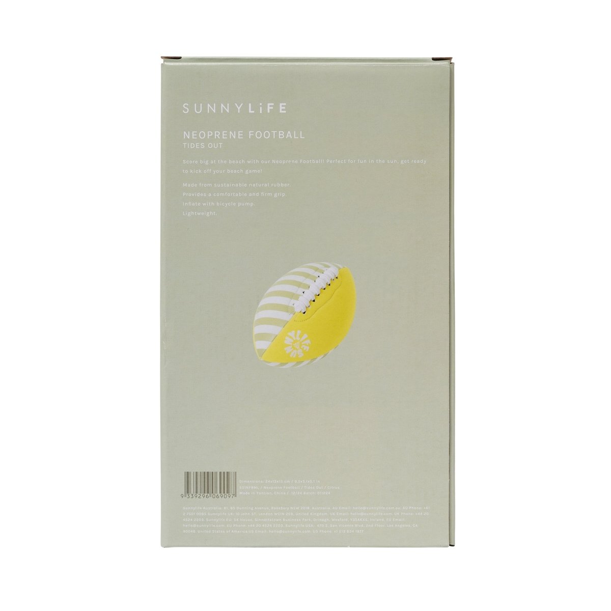 Neoprene Football - Tides Out - SUNNYLiFE UK