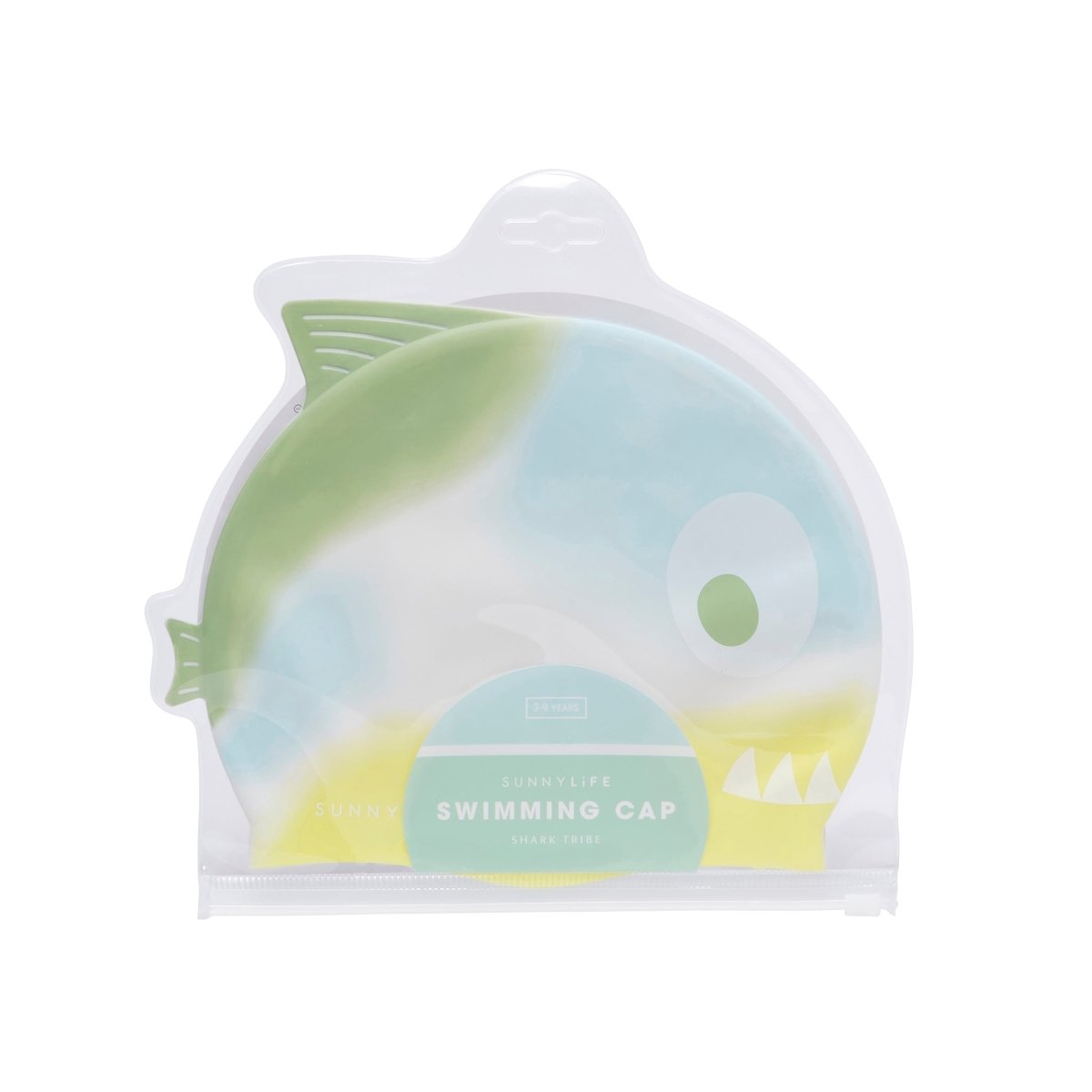Swimming Cap - Shark Tribe - SUNNYLiFE UK