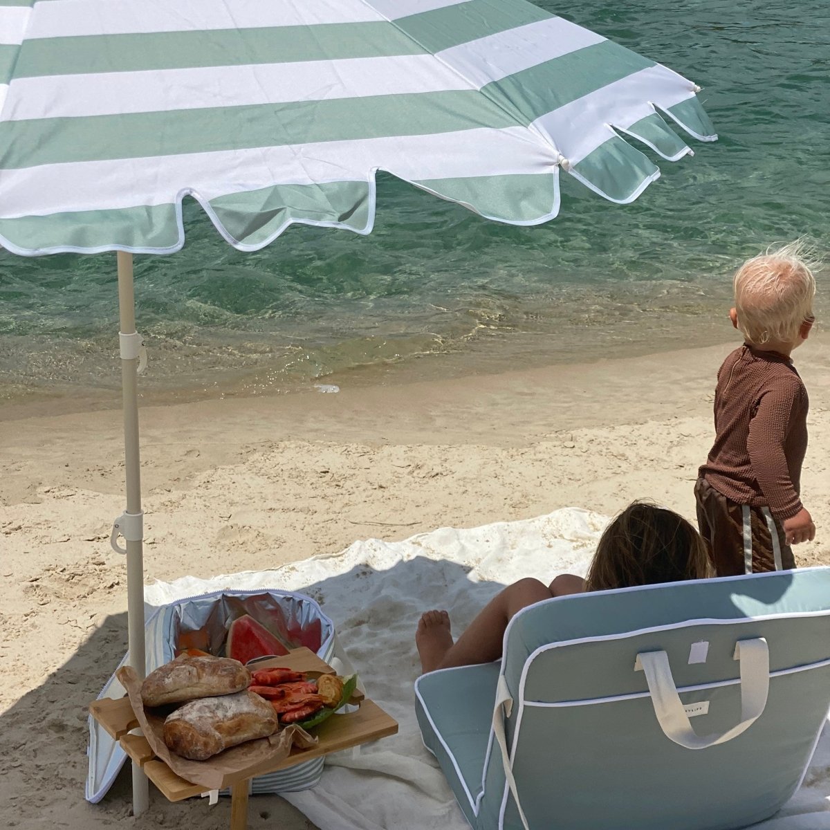 Take Anywhere Folding Chair - Sea Sage - SUNNYLiFE UK