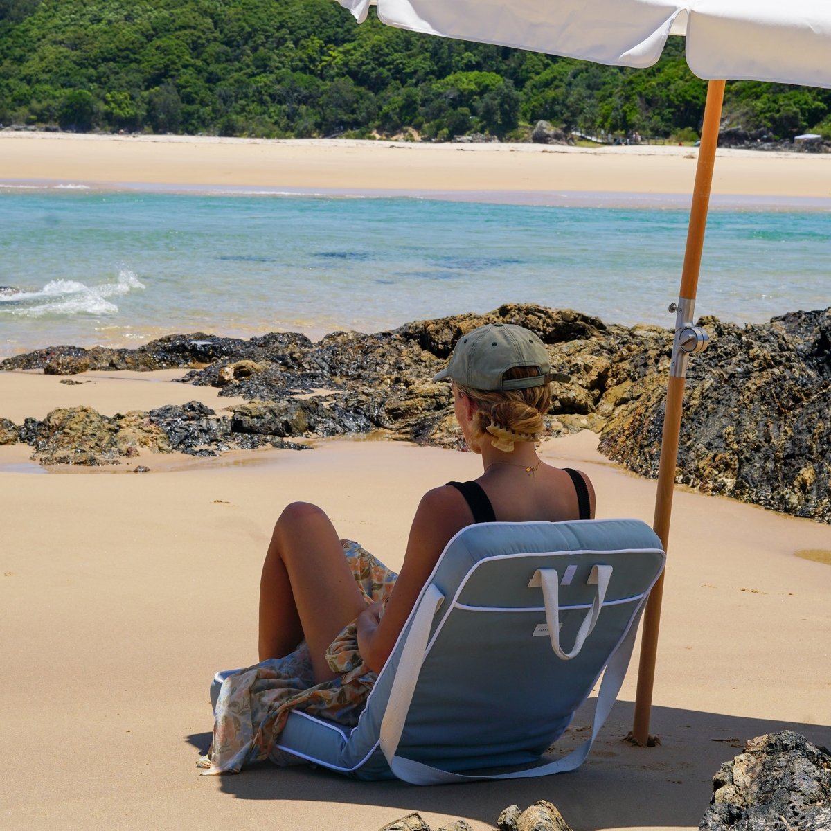 Take Anywhere Folding Chair - Sea Sage - SUNNYLiFE UK