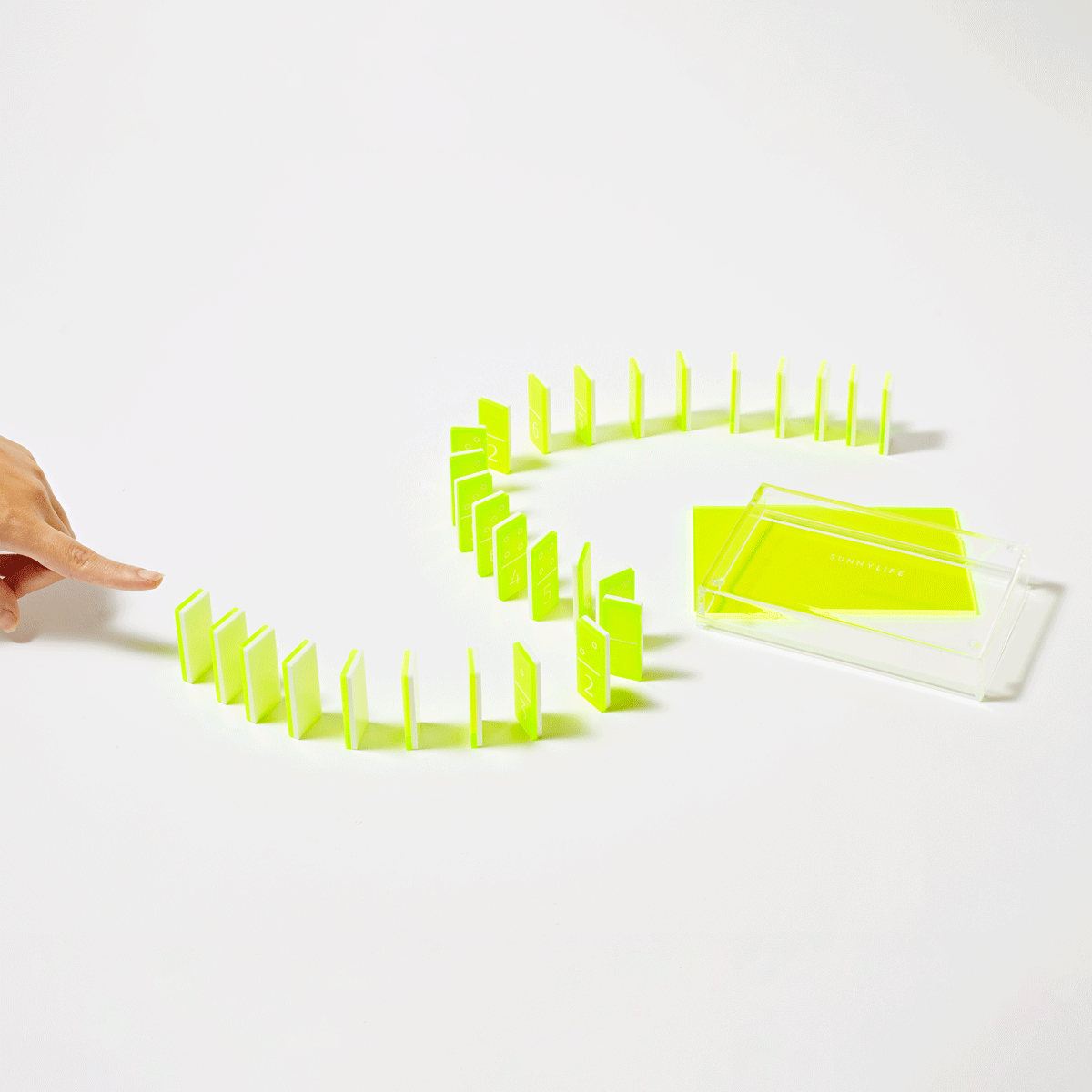 Lucite Dominoes | Limited Edition Neon