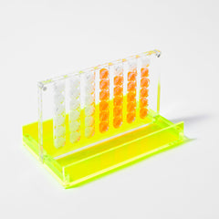 Mini Lucite 4 In A Row | Limited Edition Neon