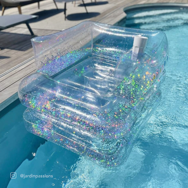 Inflatable Lilo Chair | Glitter