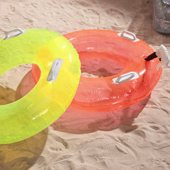 Pool Ring Soakers | Citrus-Neon Coral