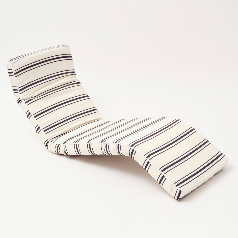 SUNNYLiFE | The Lounger Chair | Charcoal Stripe