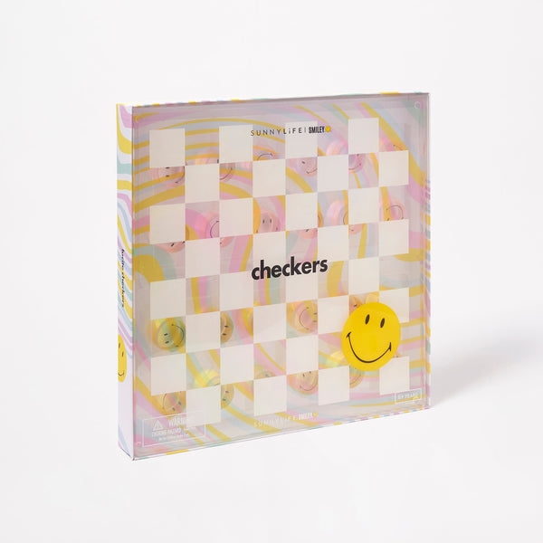 Lucite Checkers | Smiley