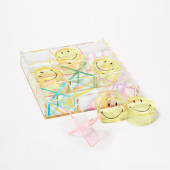 Lucite Tic Tac Toe | Smiley