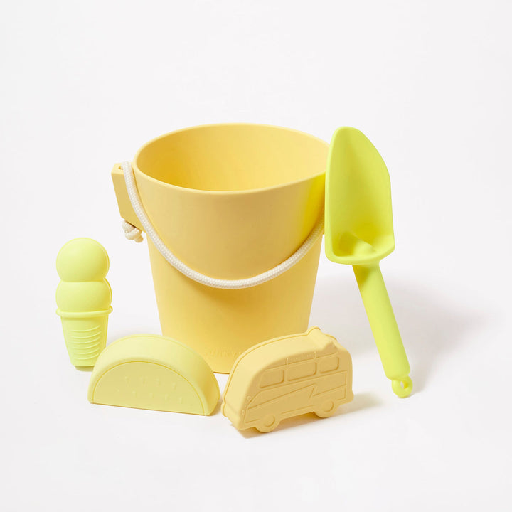 Silicone Bucket & Spade Set | Citrus