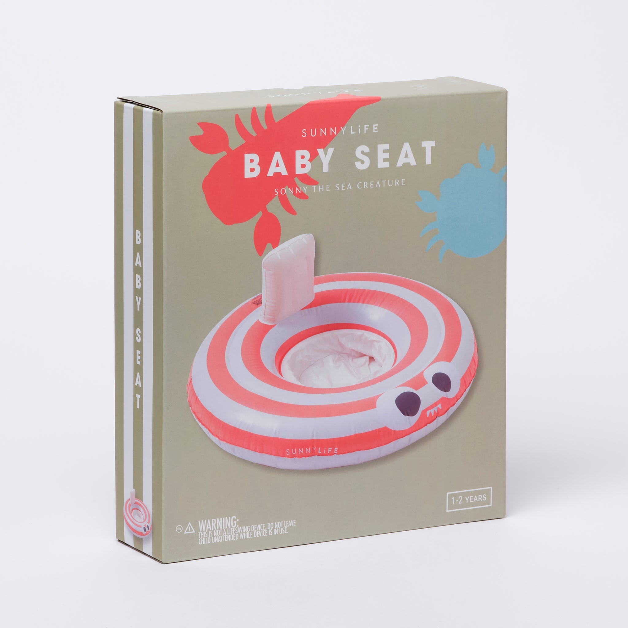 SUNNYLiFE | Baby Seat | Sonny the Sea Creature