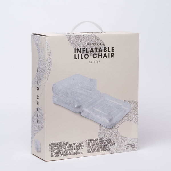 SUNNYLiFE | Inflatable Lilo Chair | Glitter