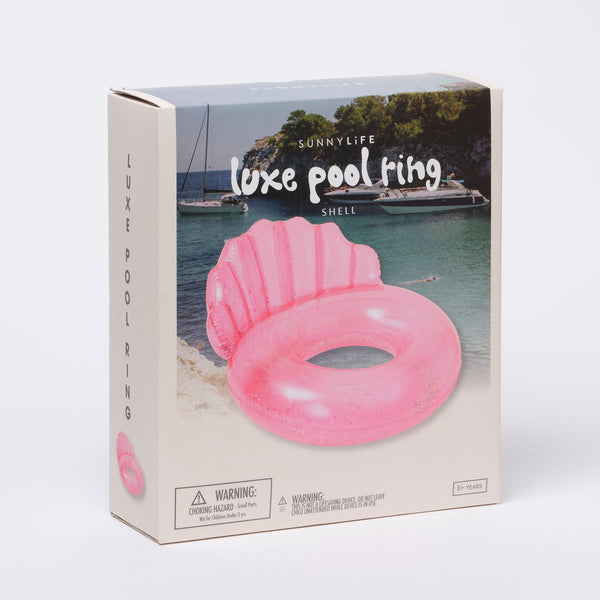 SUNNYLiFE | Luxe Pool Ring | Shell