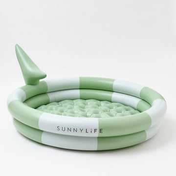 SUNNYLiFE | Inflatable Backyard Pool | Shark Tribe