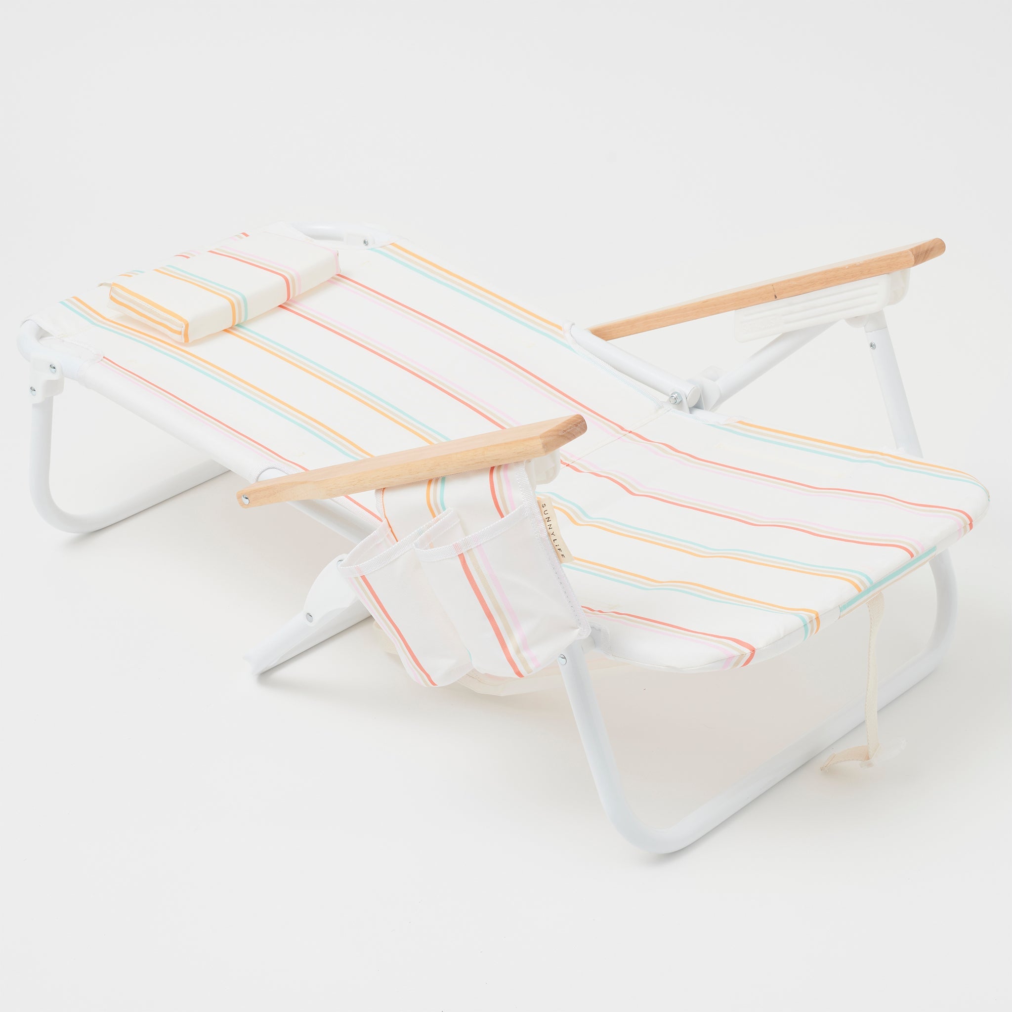Luxe Beach Chair | Rio Sun Multi Stripe