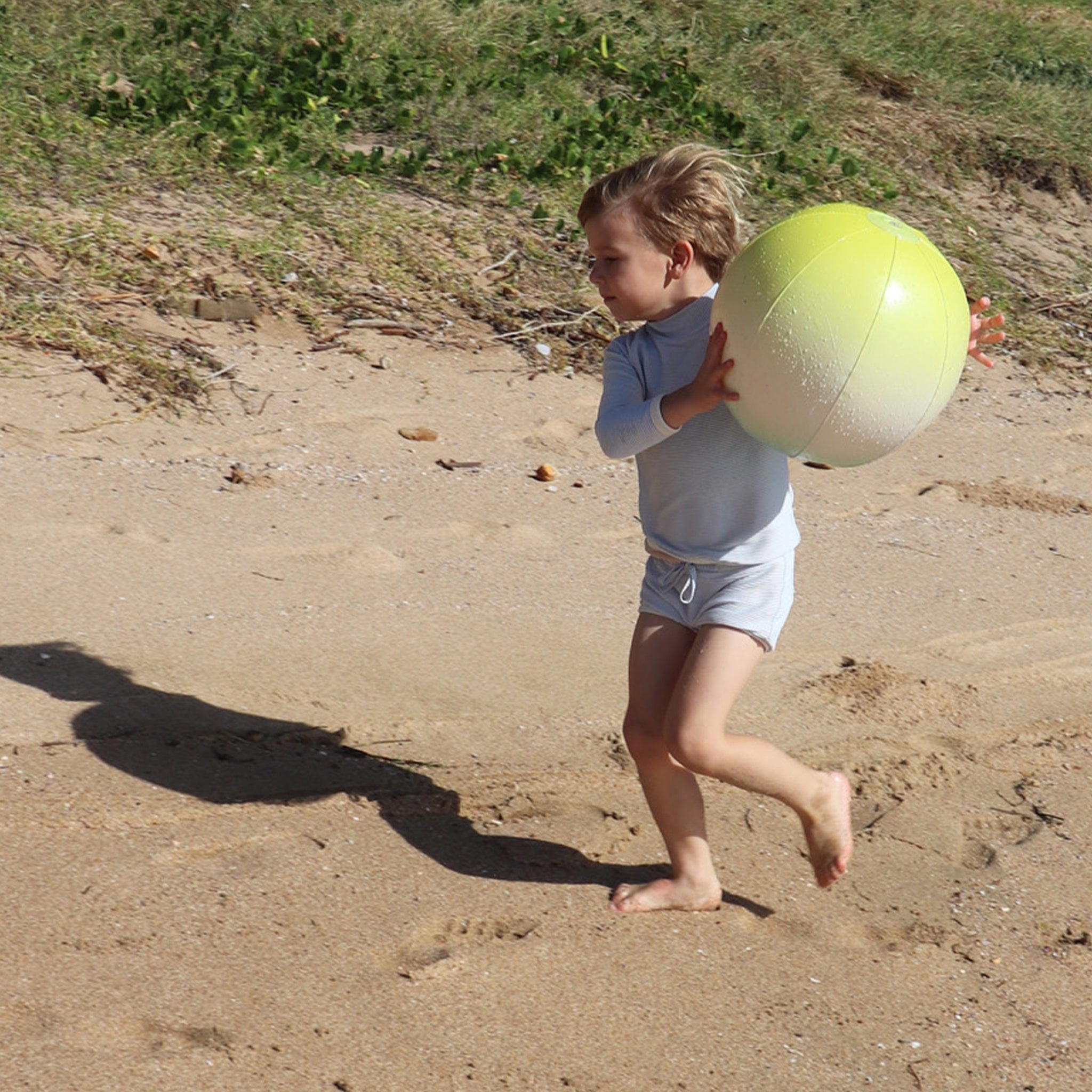 Inflatable Beach Ball Set of 2 | Salty the Shark Multi