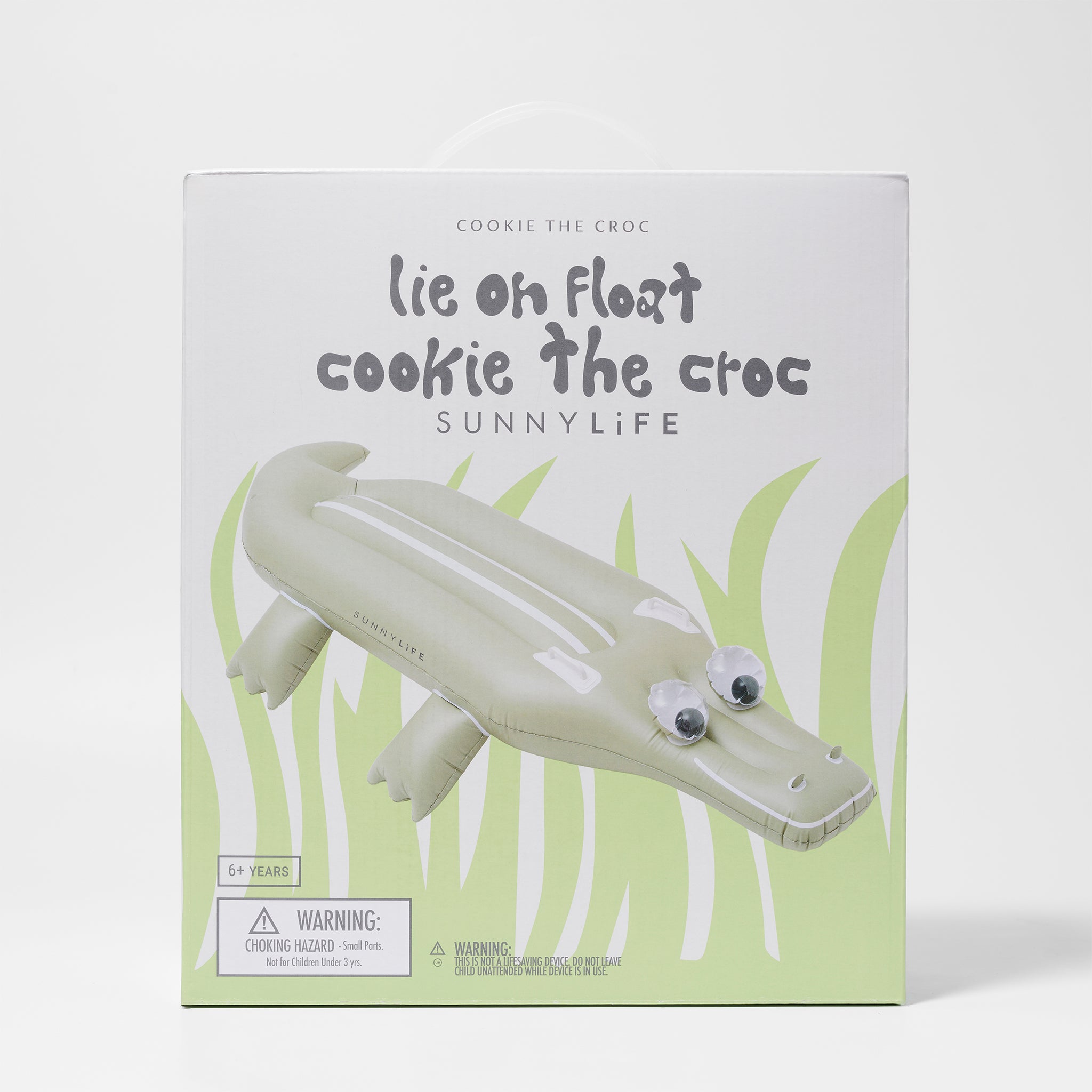 Kids Lie-On Float | Cookie the Croc Khaki